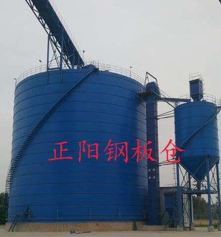 源汇大型矿粉钢板库