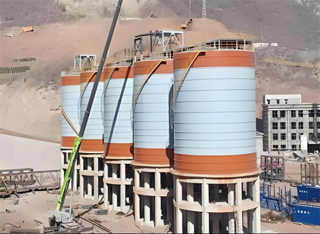 源汇高架钢板仓